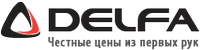 Логотип фирмы Delfa в Грозном